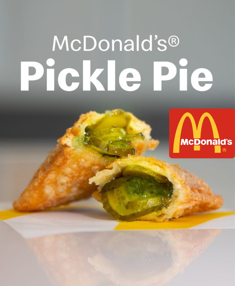 New Mcdonalds Pickle Pie