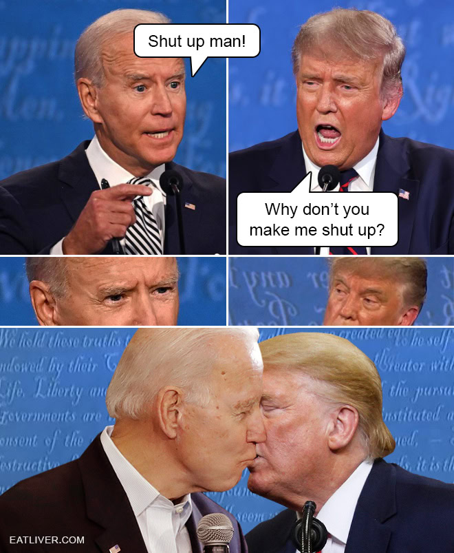 Trump vs. Biden Debate: Why Don’t You Make Me Shut Up?