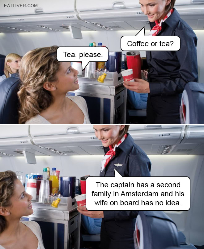 Spilling The Tea On a Plane