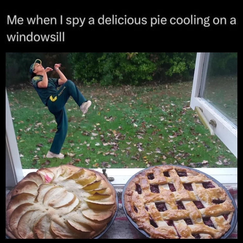 Raygun pie meme