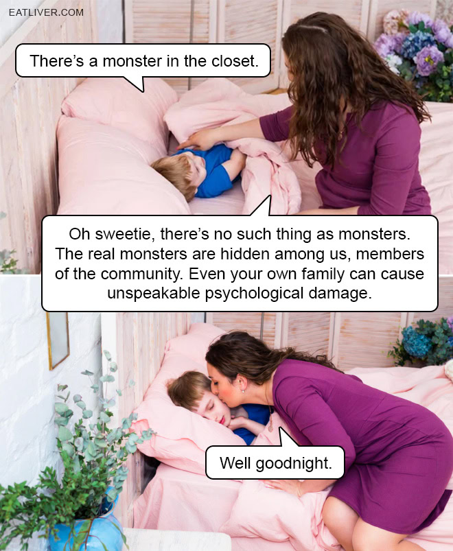 There Are No Monsters In The Closet, Sleep Well