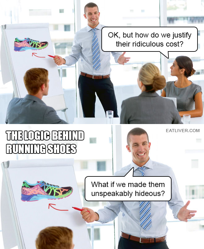 The Logic Behind Running Shoes… Why?