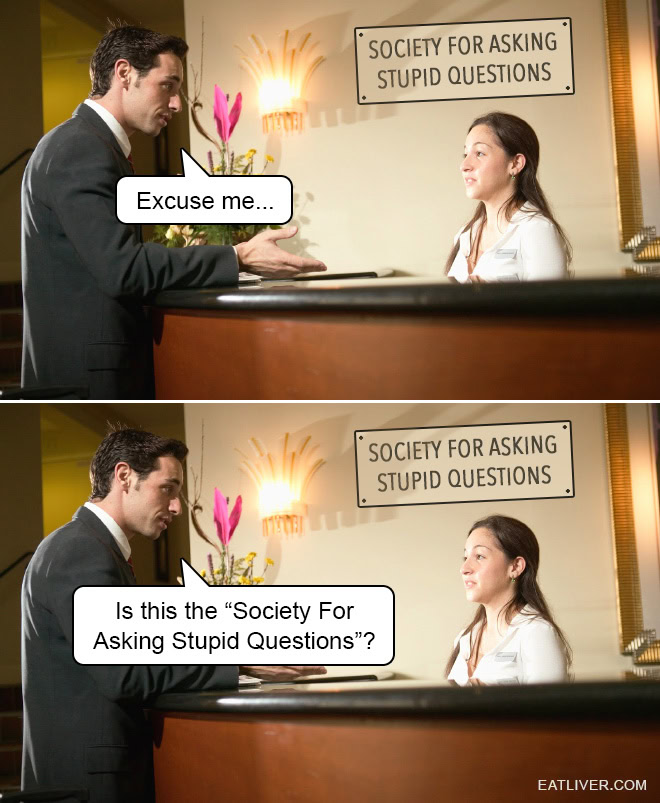 The Society For Asking Stupid Questions