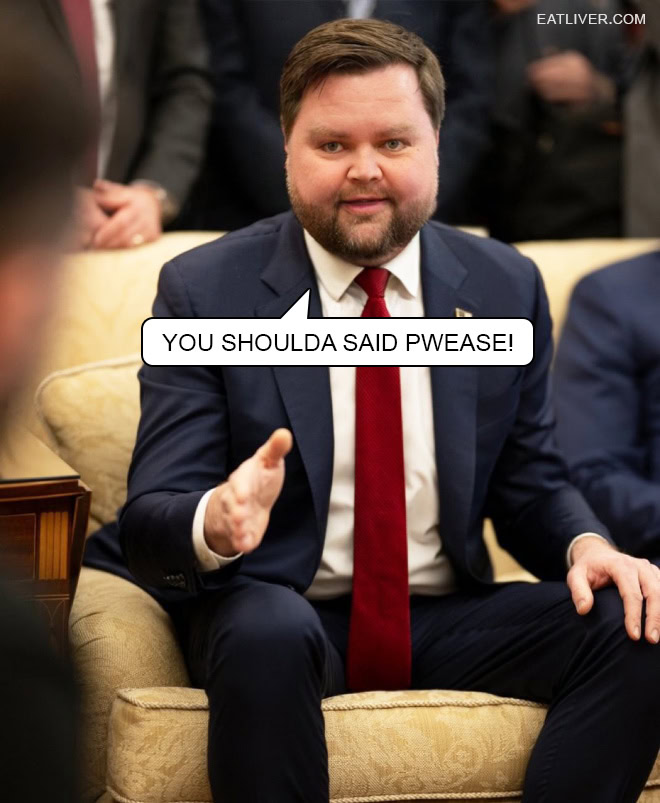 JD Vance Meme: Have You Said Thank You Once?